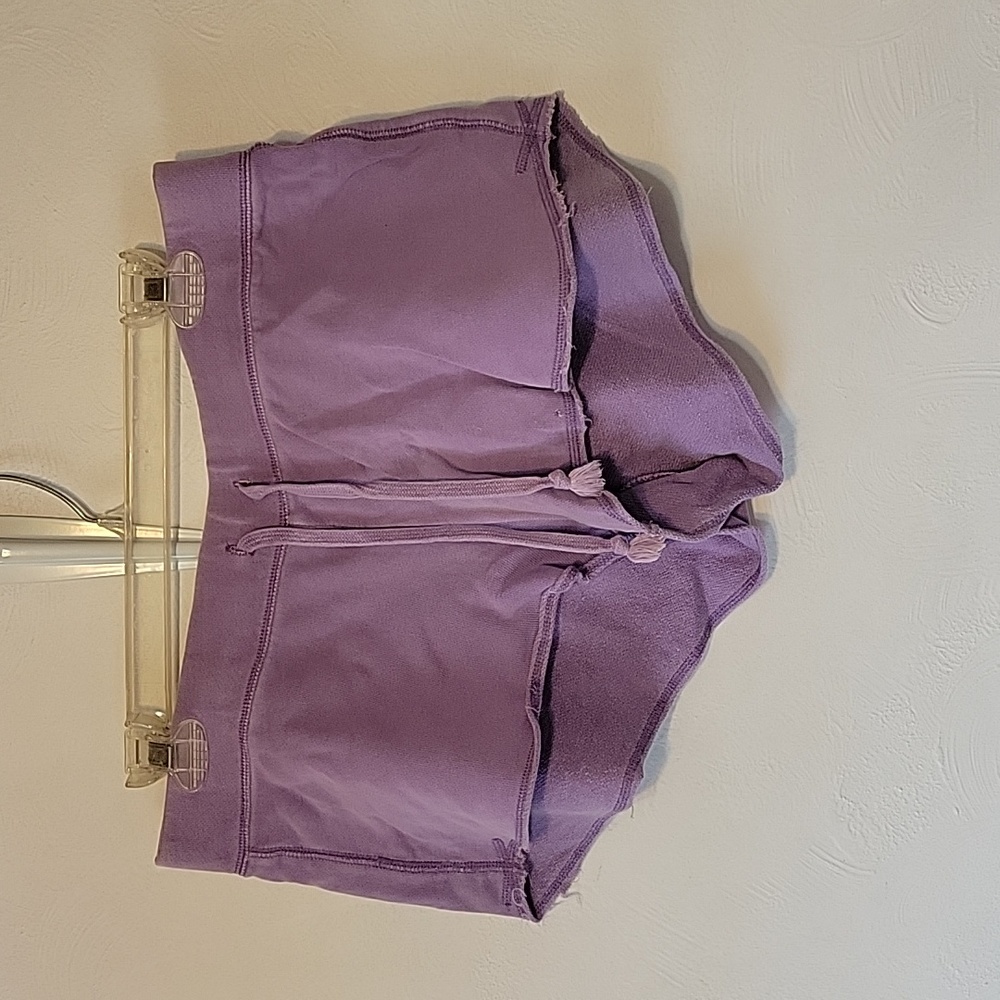 Purple shorts